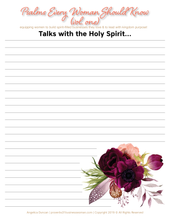 Load image into Gallery viewer, Psalms Every Woman Should Know Mini-Bible Study
